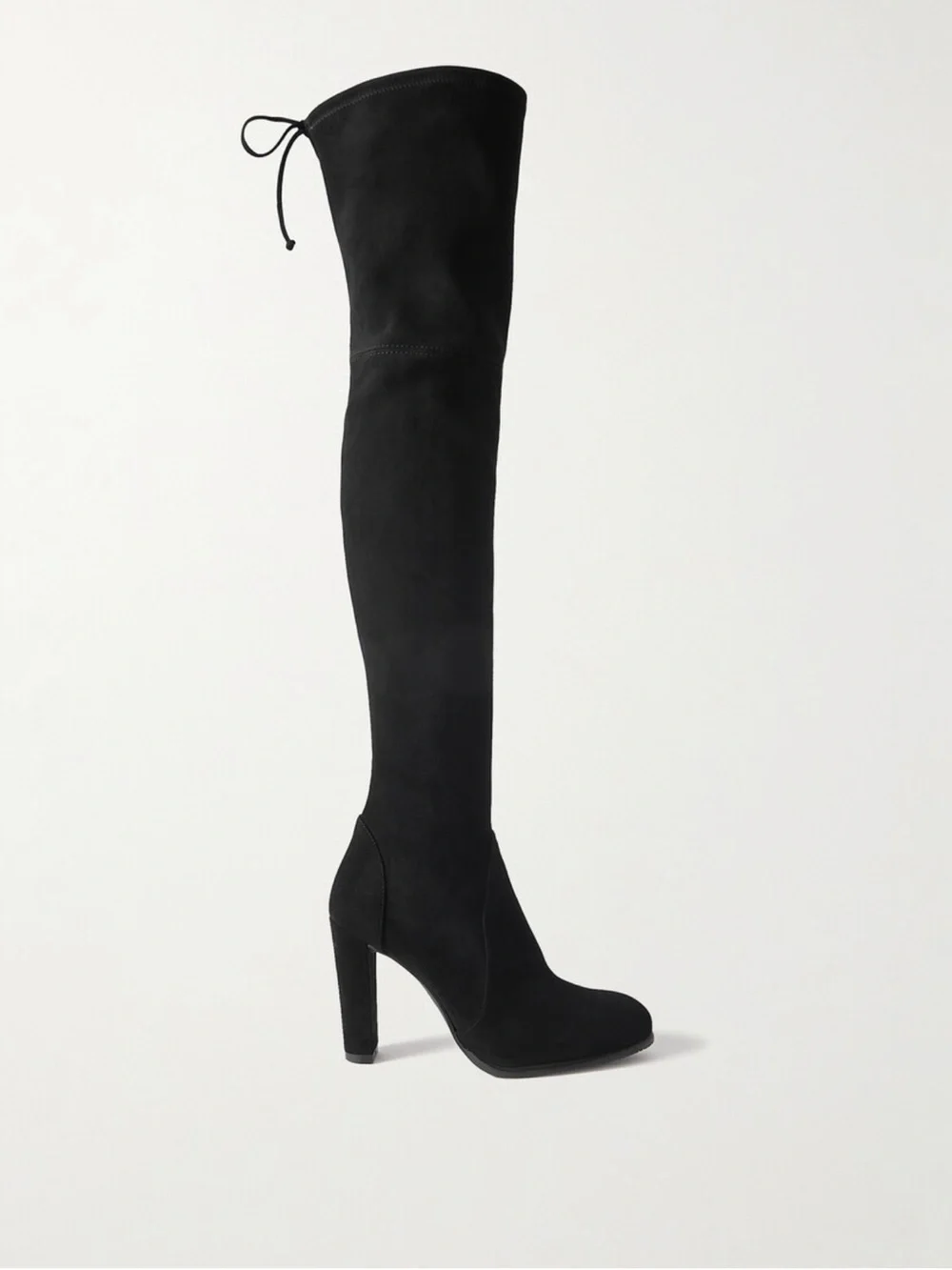 Stuart Weitzman Highland black suede boots 8.5